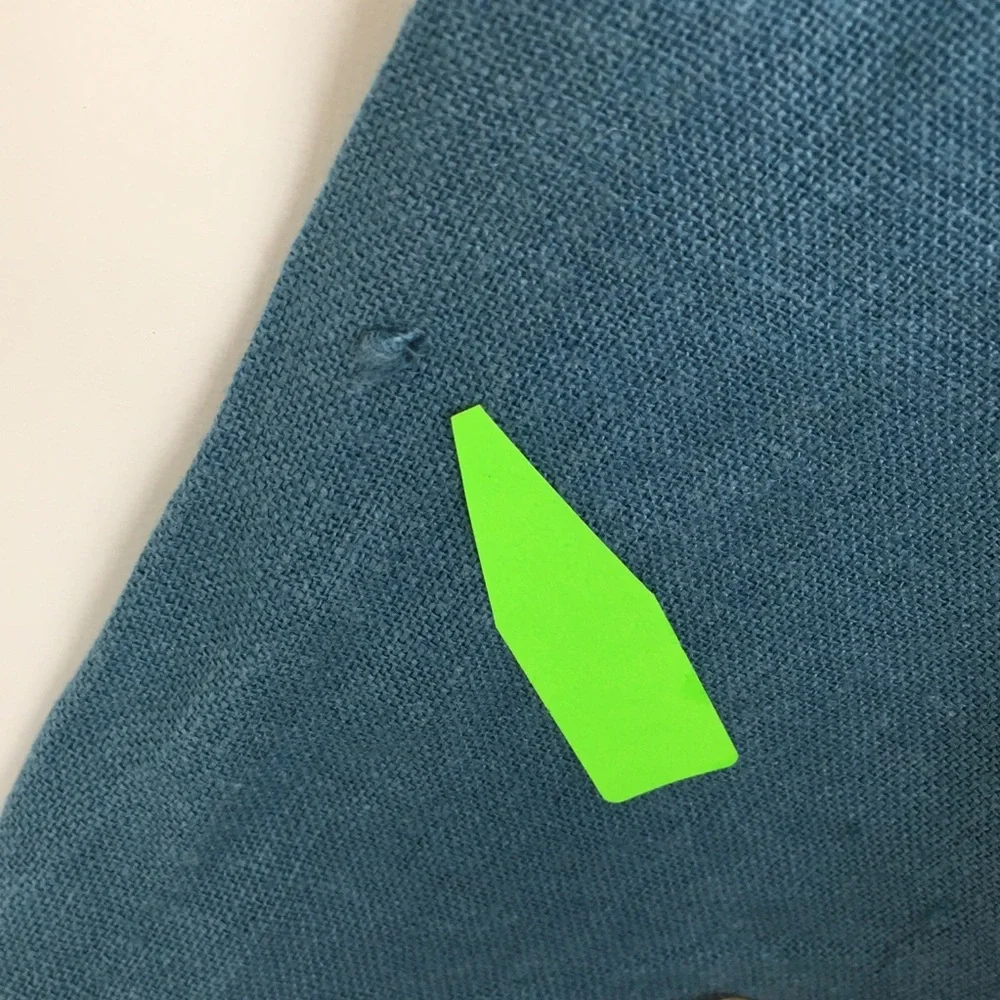 Tempo Paris 100% Linen Tunic Top Blue Women’s M/L Lagenlook - Picture 7 of 12